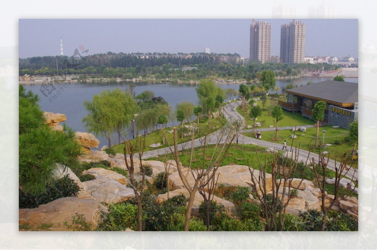 枣庄东湖公园图片