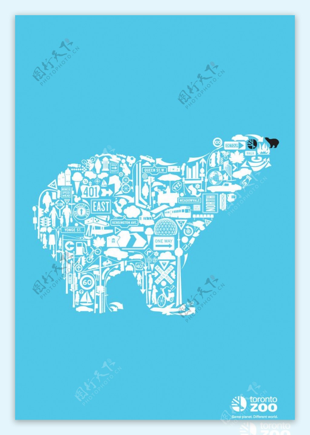 北極熊海報图片