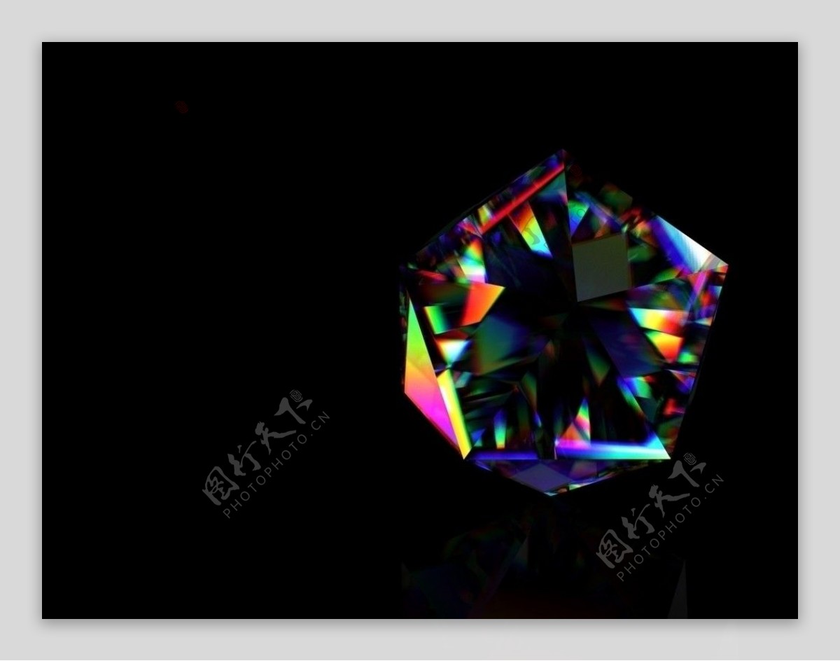 正二十面体钻石图片