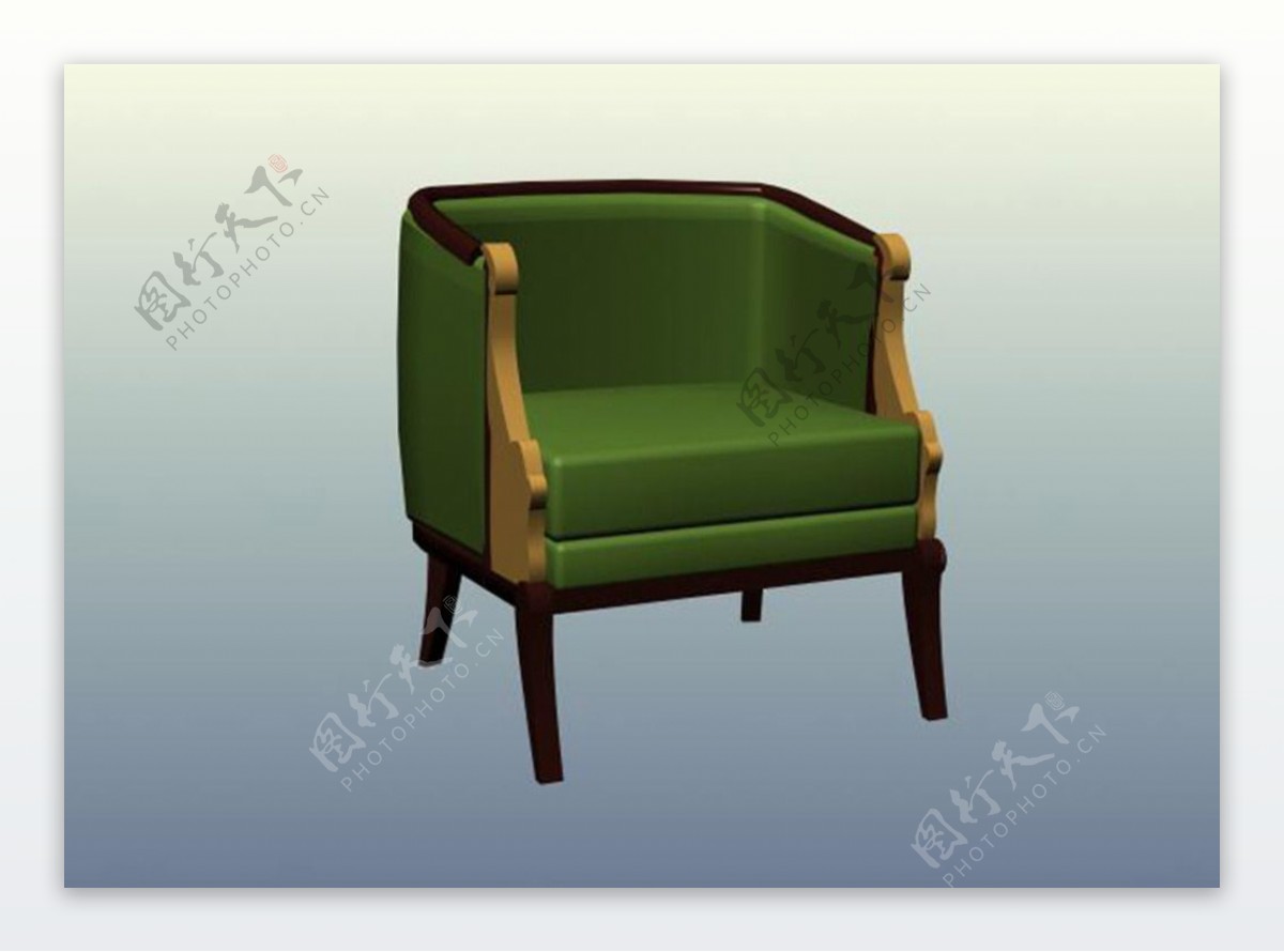 时尚沙发椅子模型图片