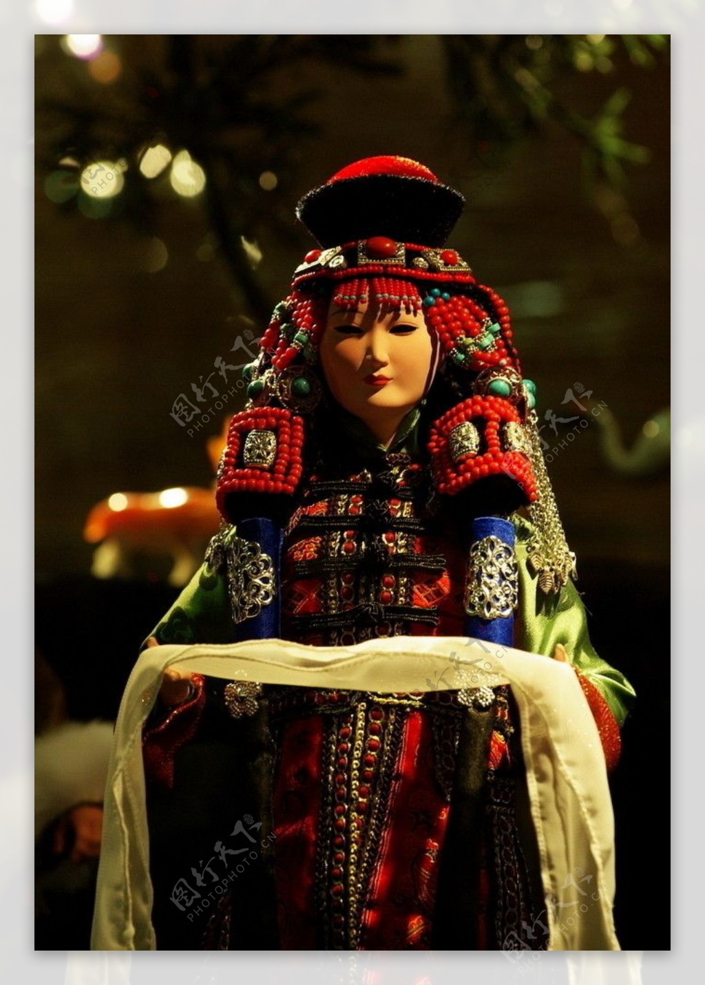绢人藏族卓玛图片