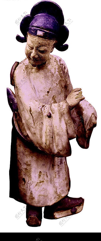 古代人物雕塑图片