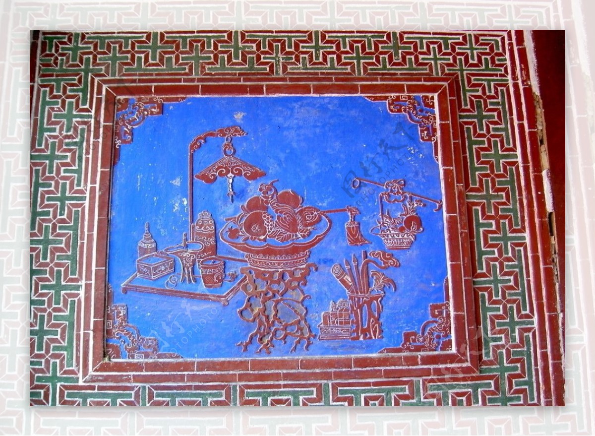 安溪文庙壁饰图片