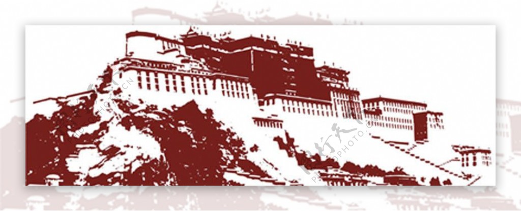 布达拉宫西藏图片