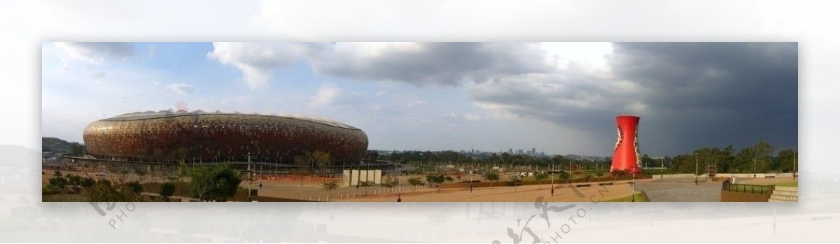 2010南非世界杯约翰内斯堡足球城球场图片