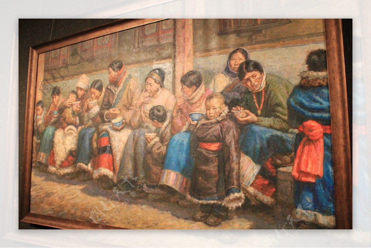 西藏绘画图片