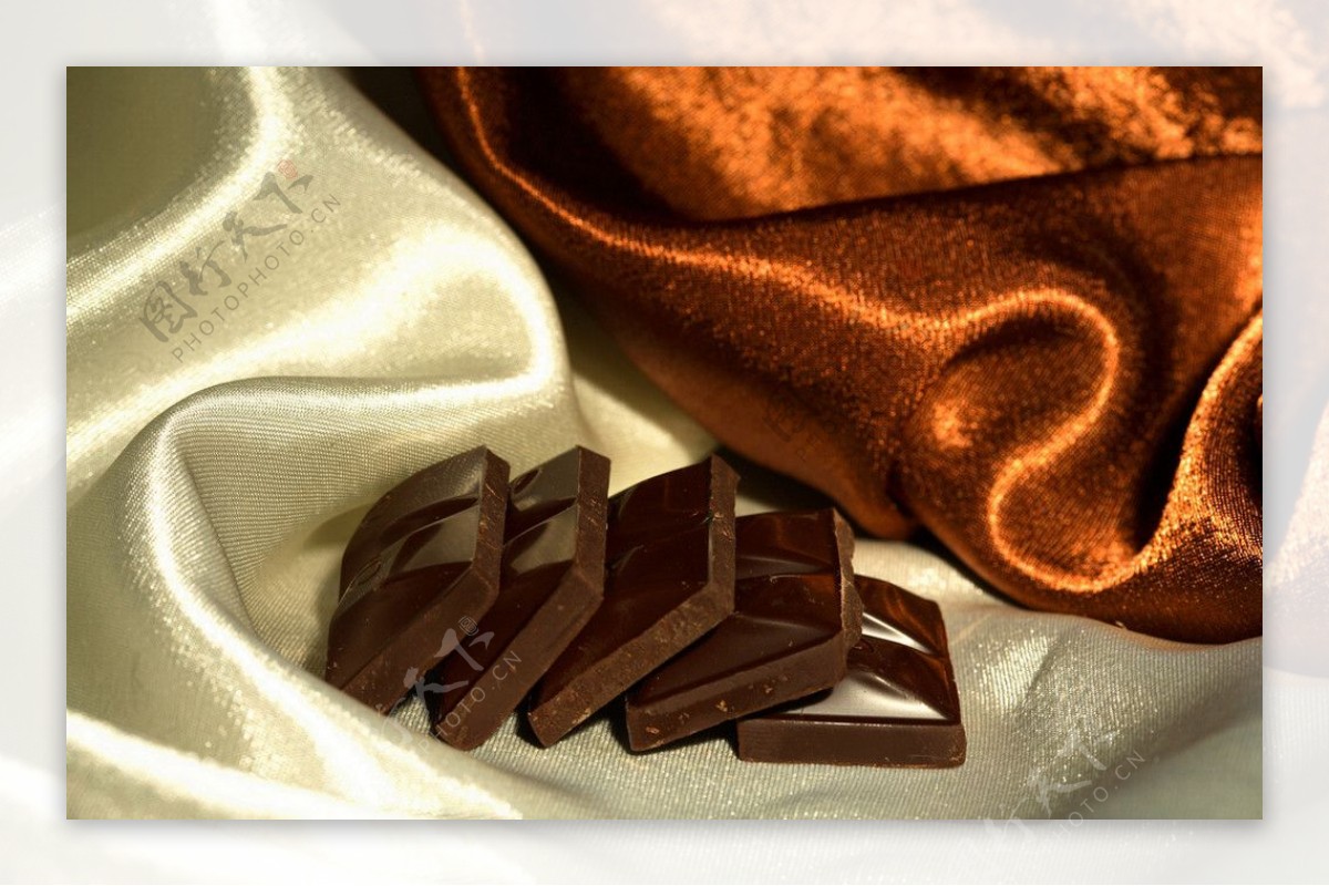 丝绸巧克力图片