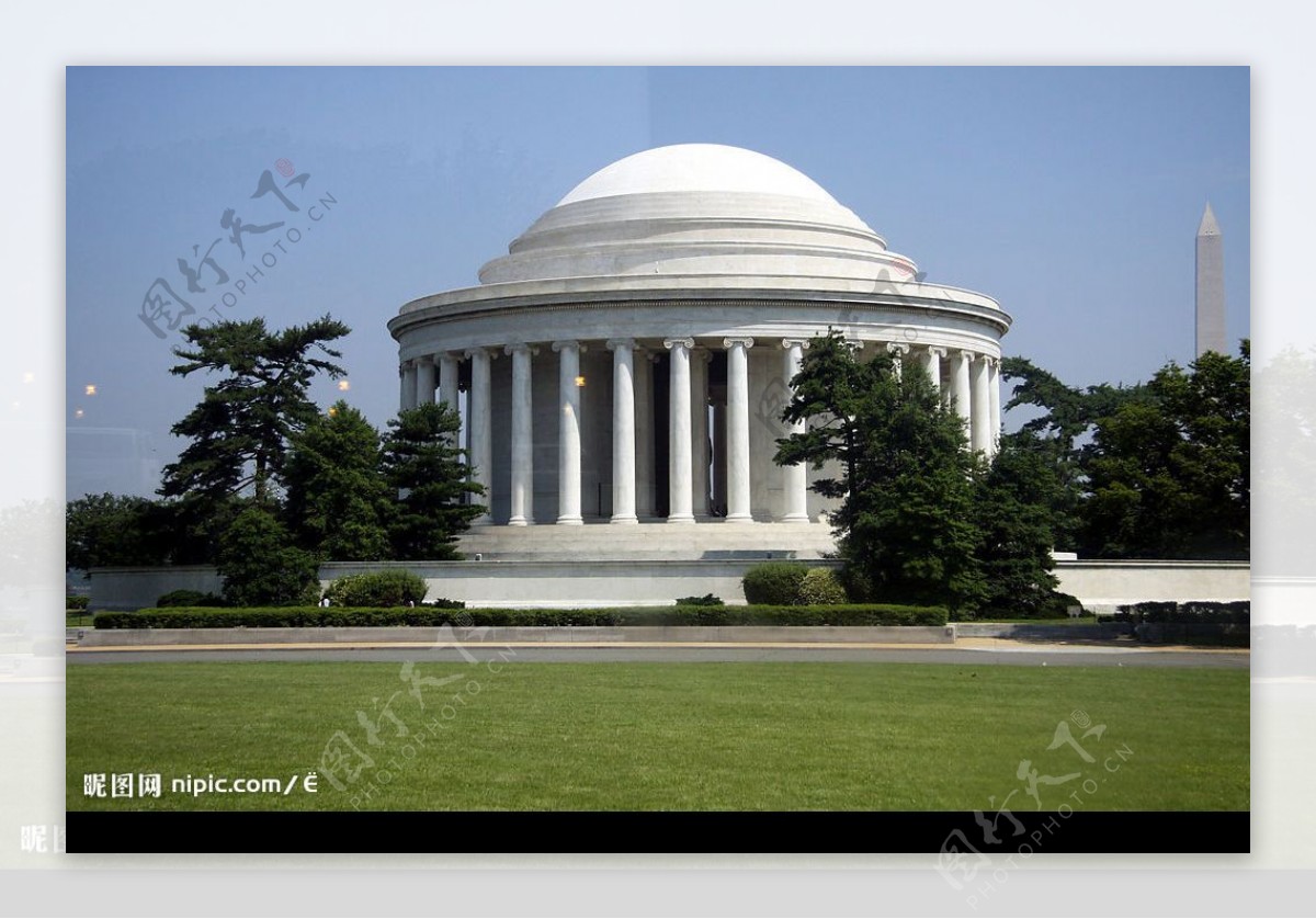 华盛顿杰斐逊纪念堂图片