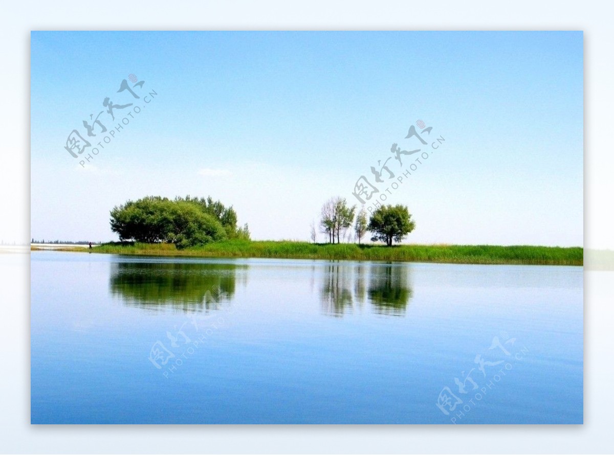 新疆麦盖提千岛湖图片