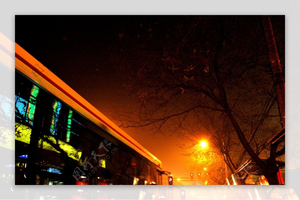 郑州文化路夜景图片