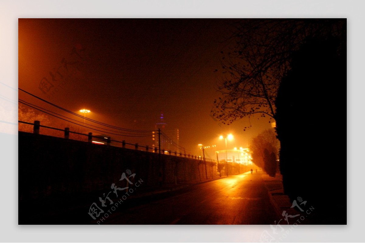 郑州市花园路北环路夜景图片