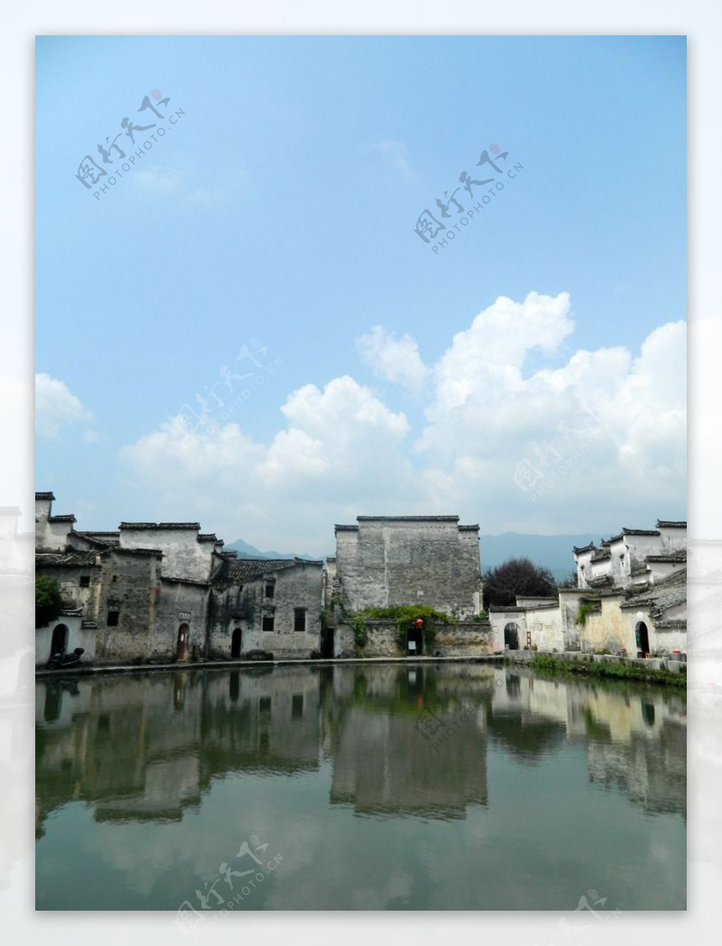 安徽宏村建筑图片