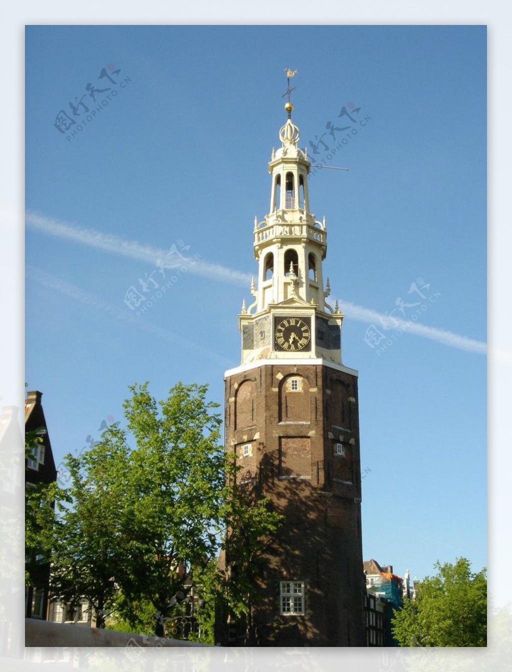 阿姆斯特丹钟楼图片