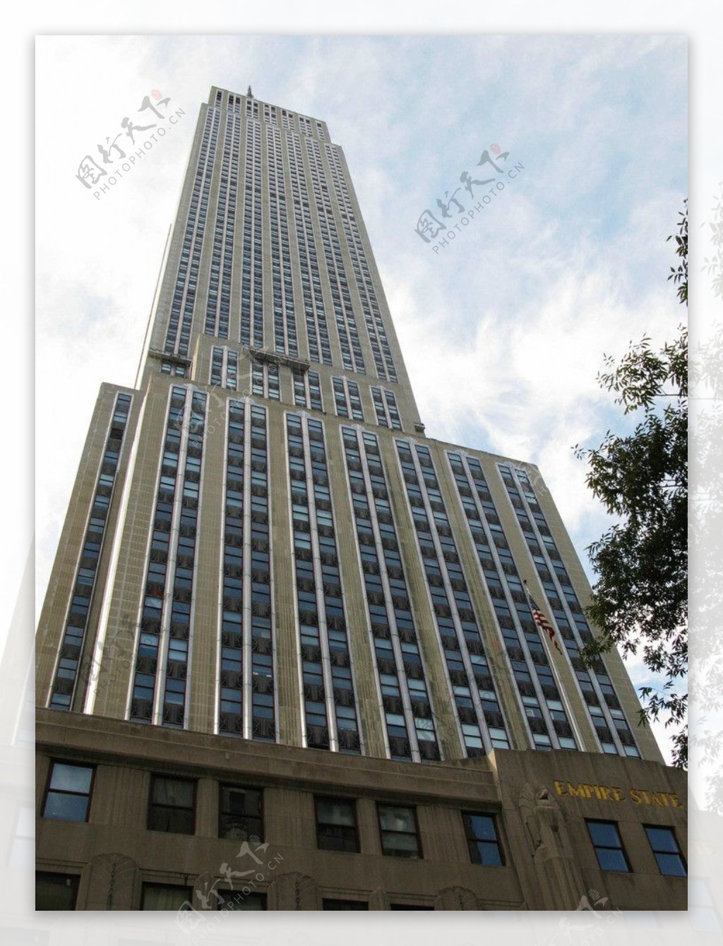 纽约帝国大厦图片