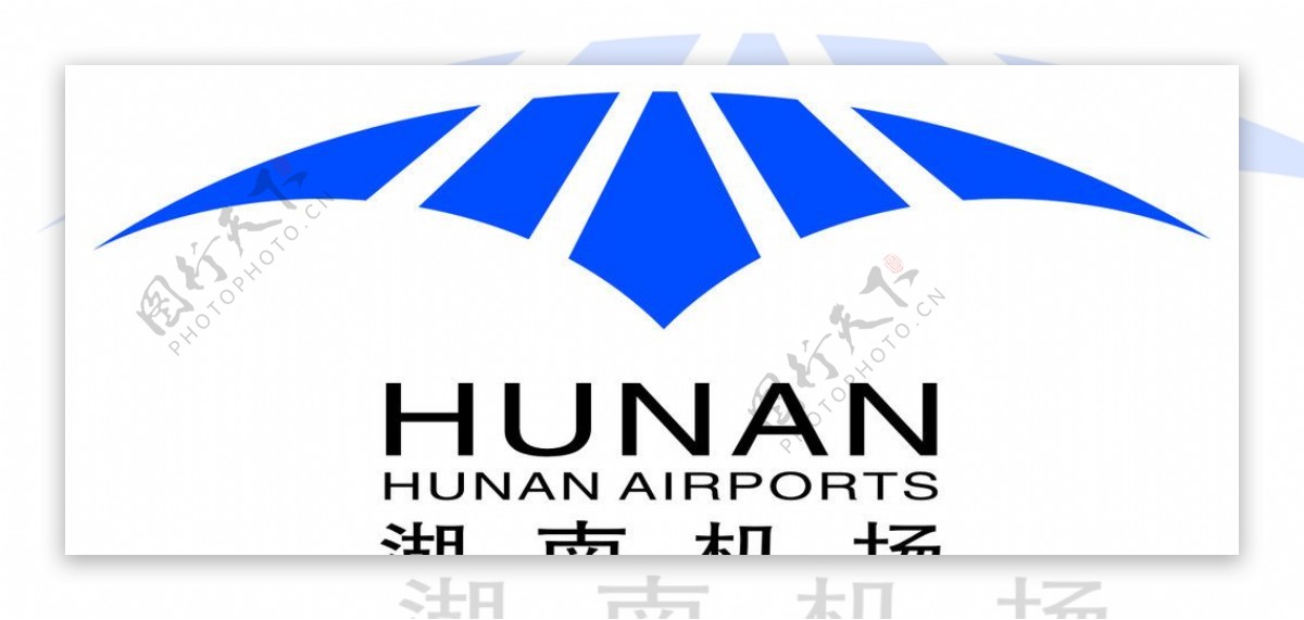 湖南机场标志图片