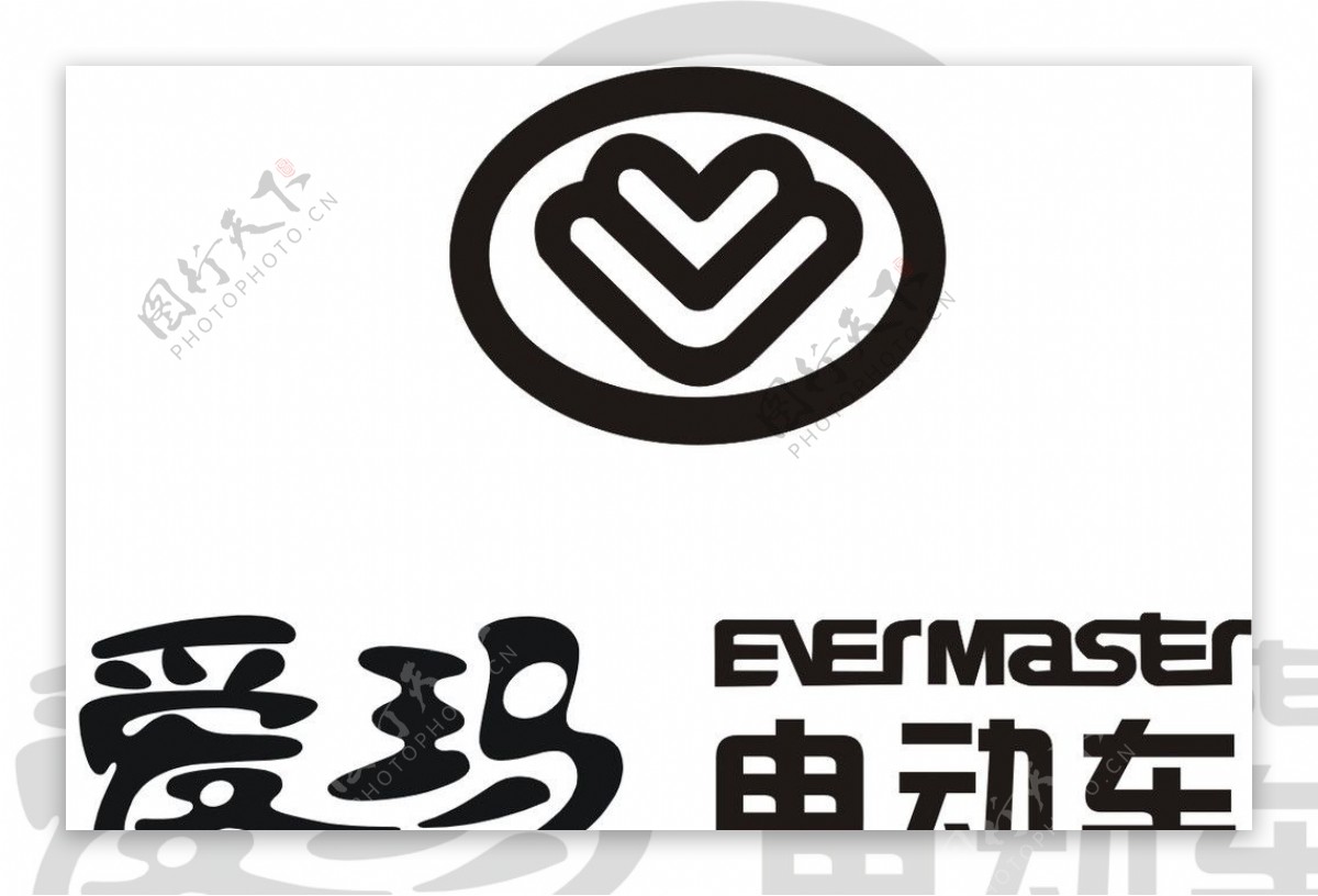 爱玛电动车LOGO矢图片