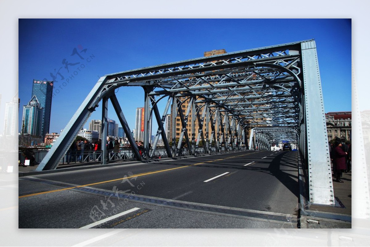 上海白渡桥图片