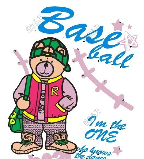 BASE熊背包图片