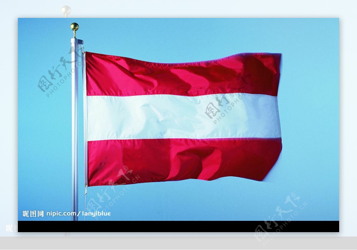 奥地利国旗图片