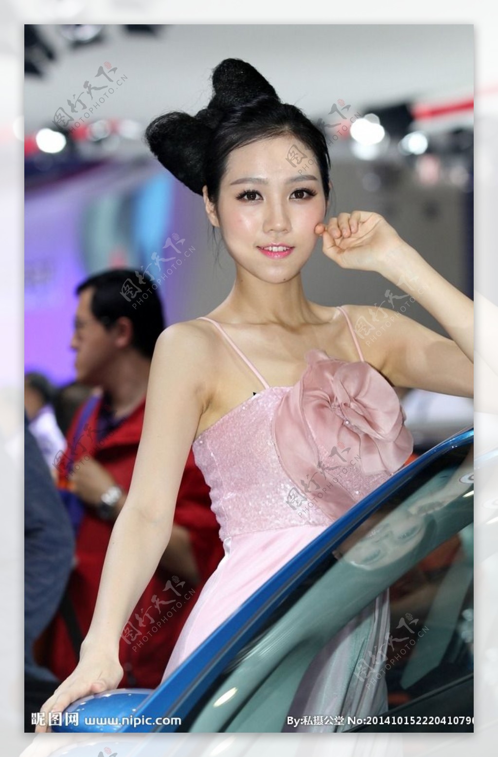 2014北京车展美女图片素材-编号10508714-图行天下