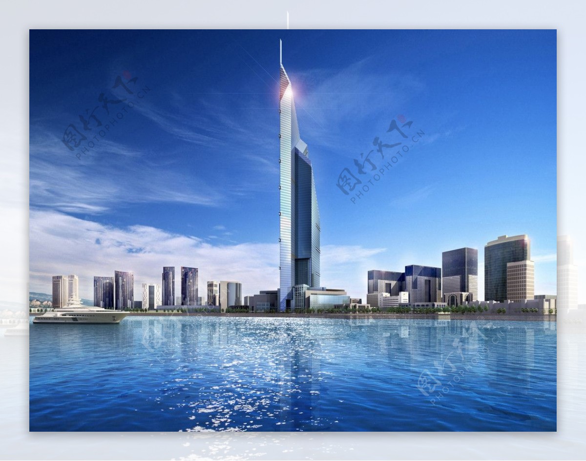 迪拜摩天楼图片