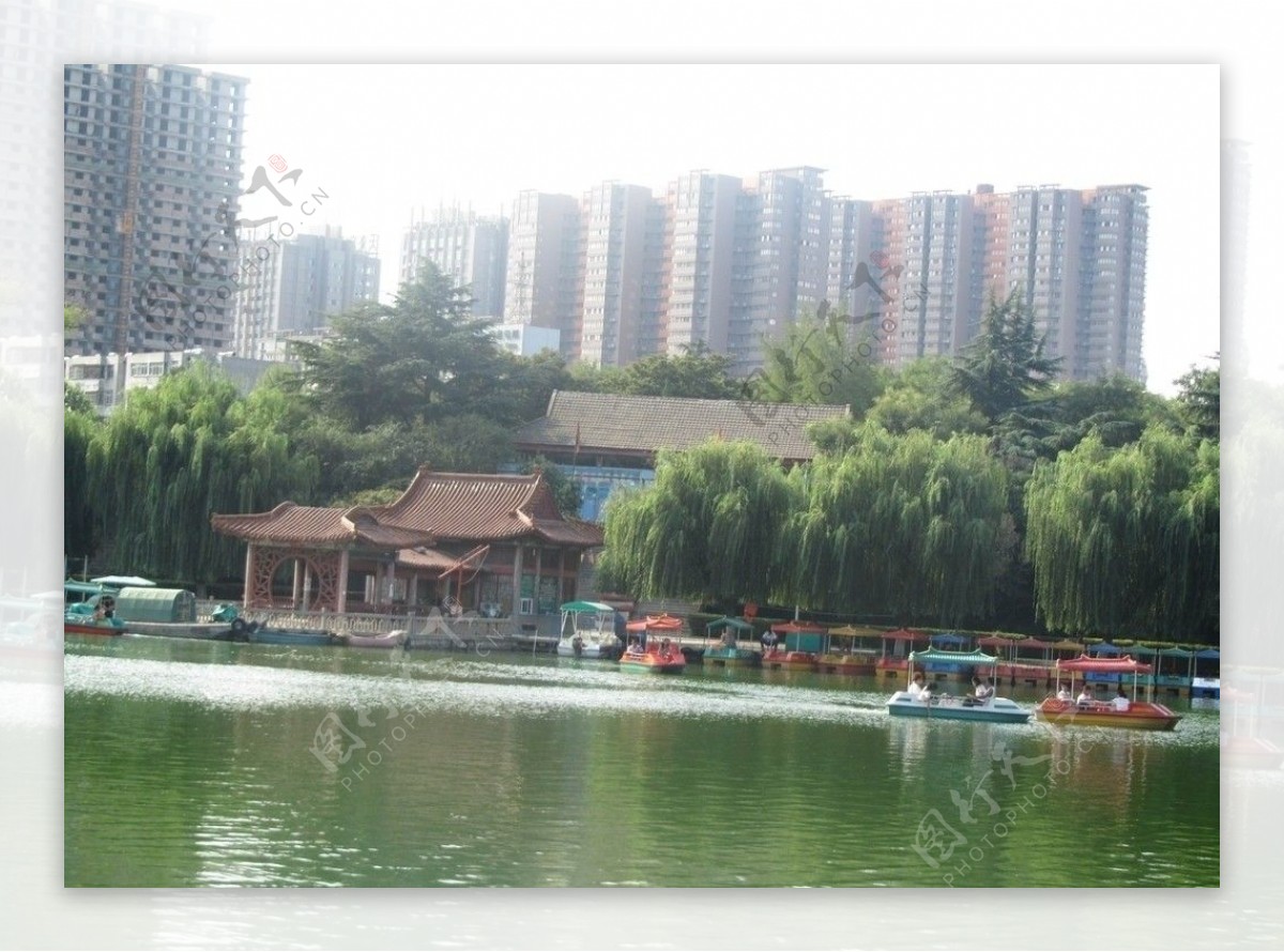荆河公园景观图片