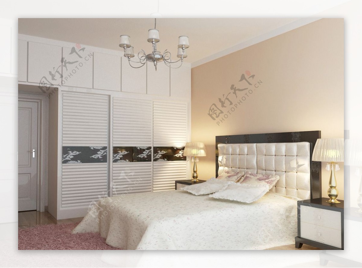 卧室20平装修效果图图片