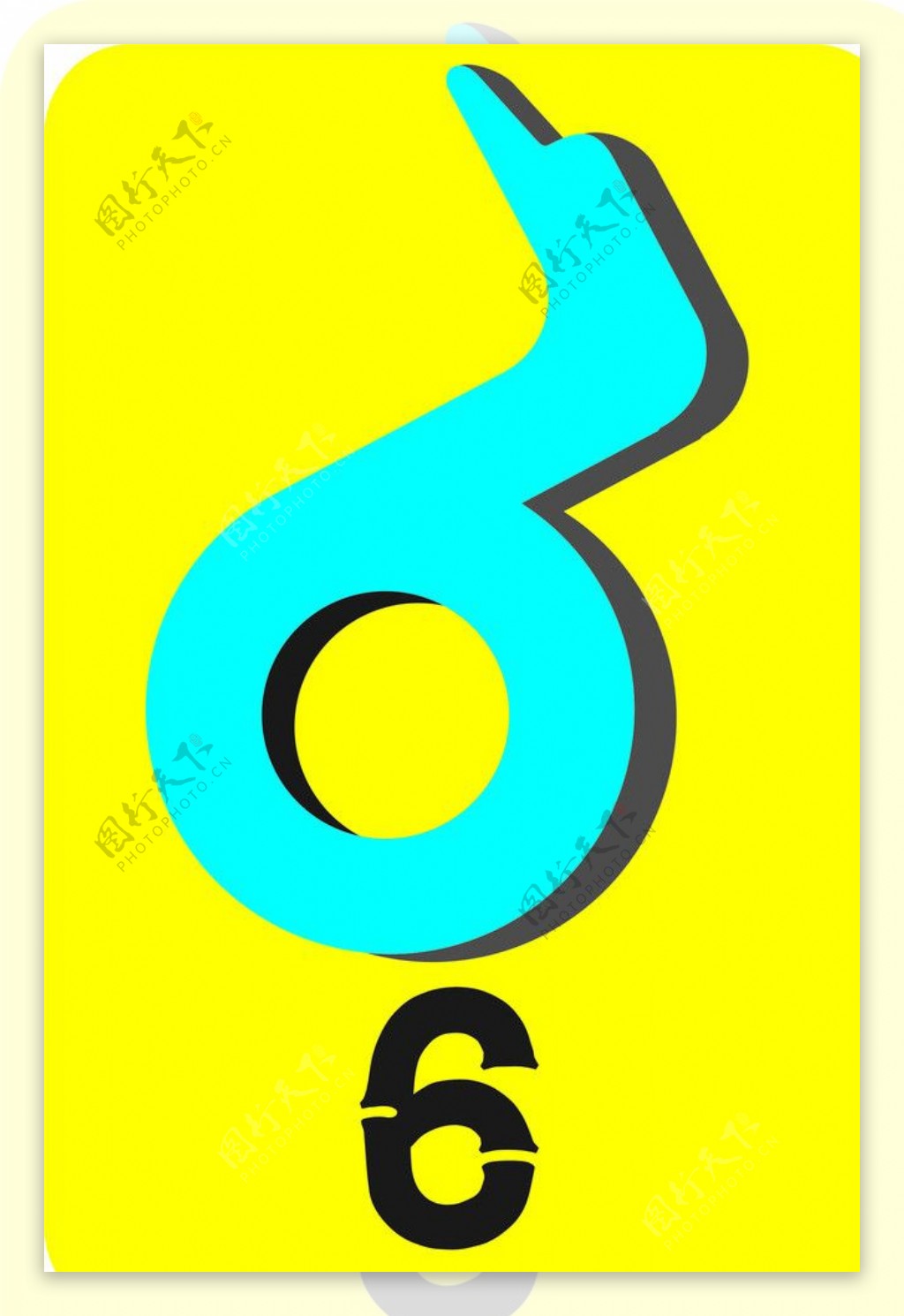 6的变形logo图片