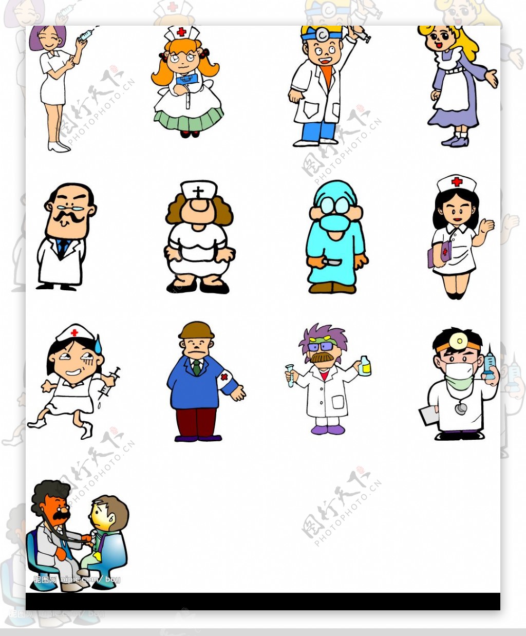 医生护士图片