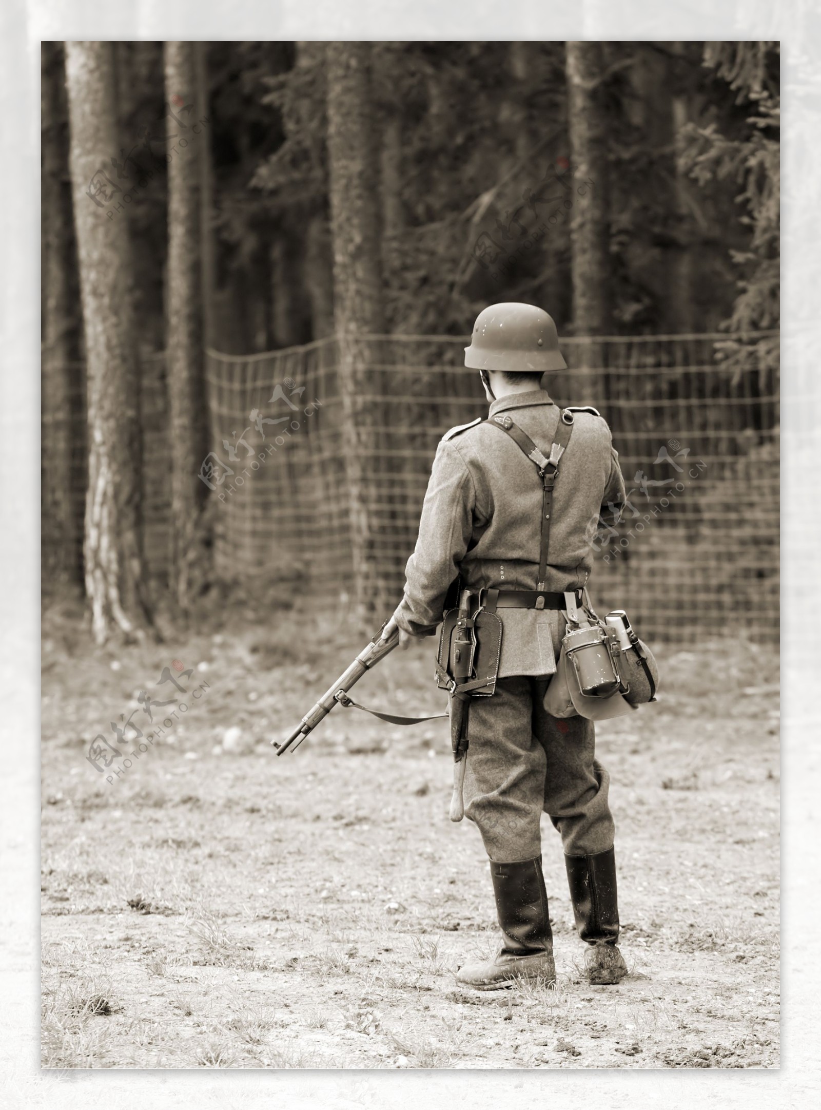 二战德军士兵图片