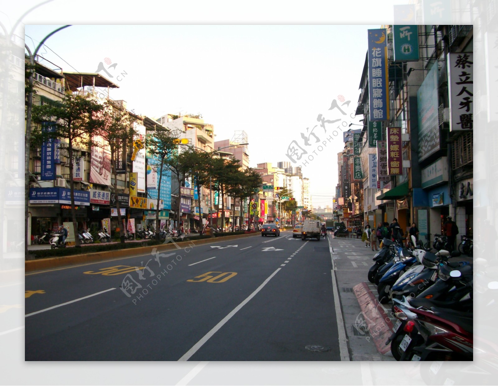 台北永康街街景图片