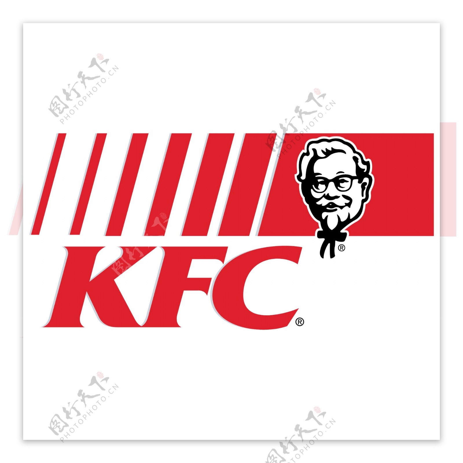 国际知名LOGO标识KFC肯德基图片