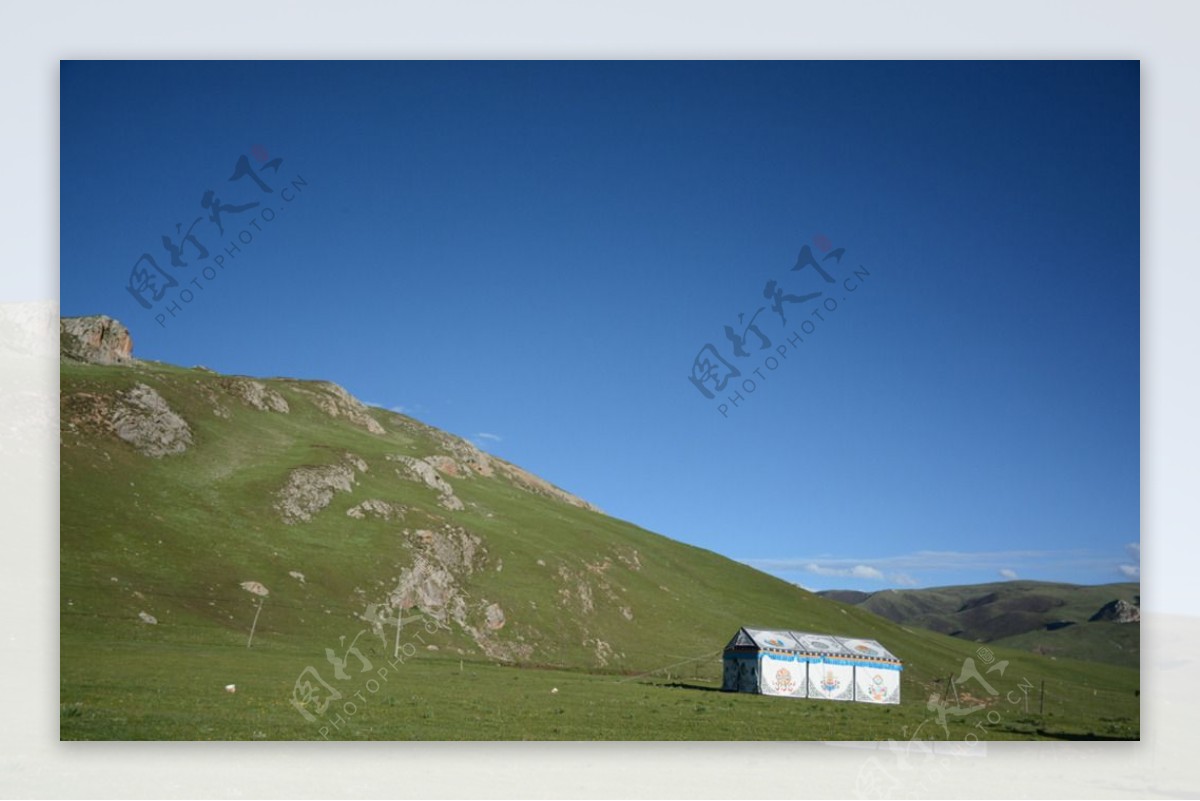 草原帐篷图片