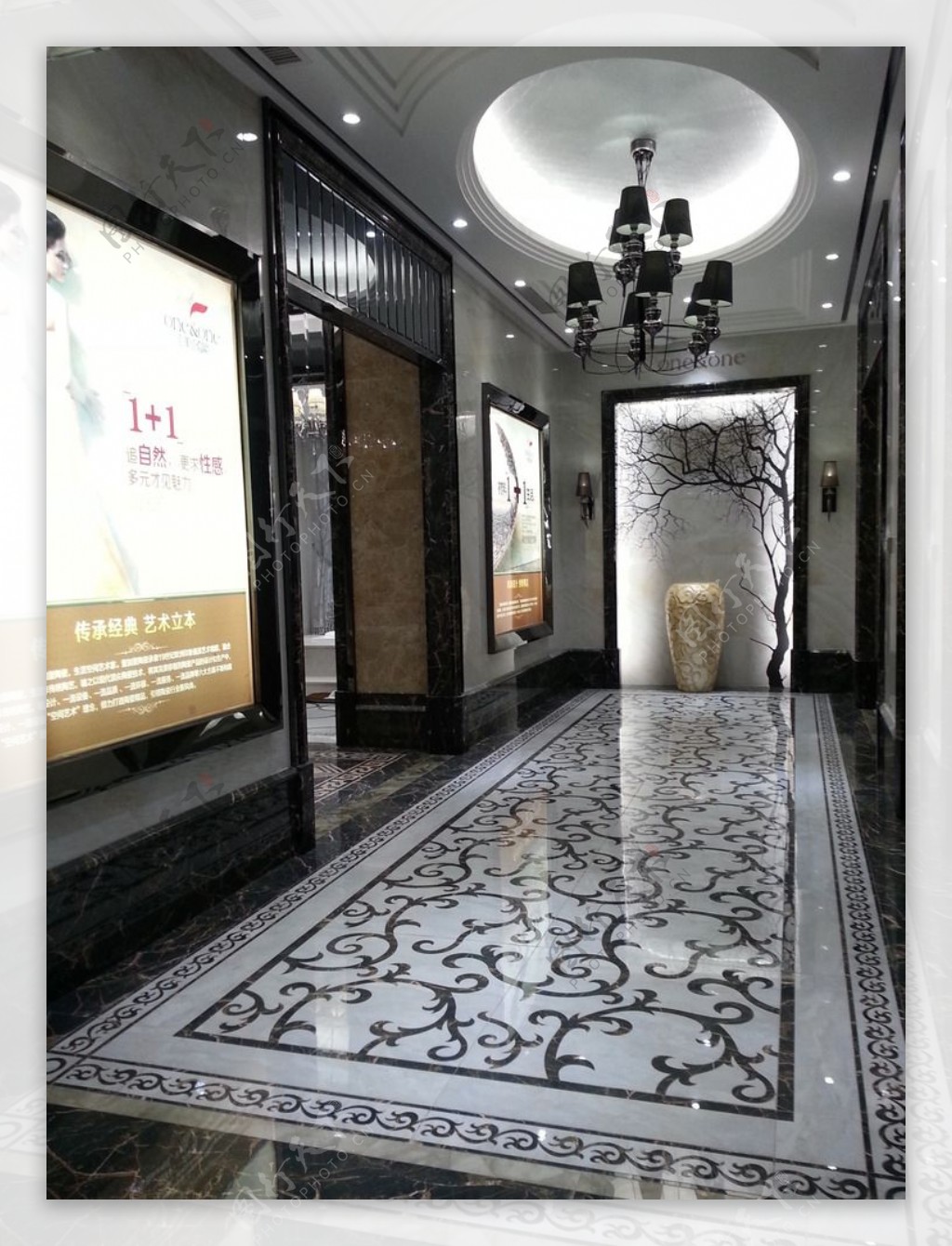 瓷砖展厅走廊图片