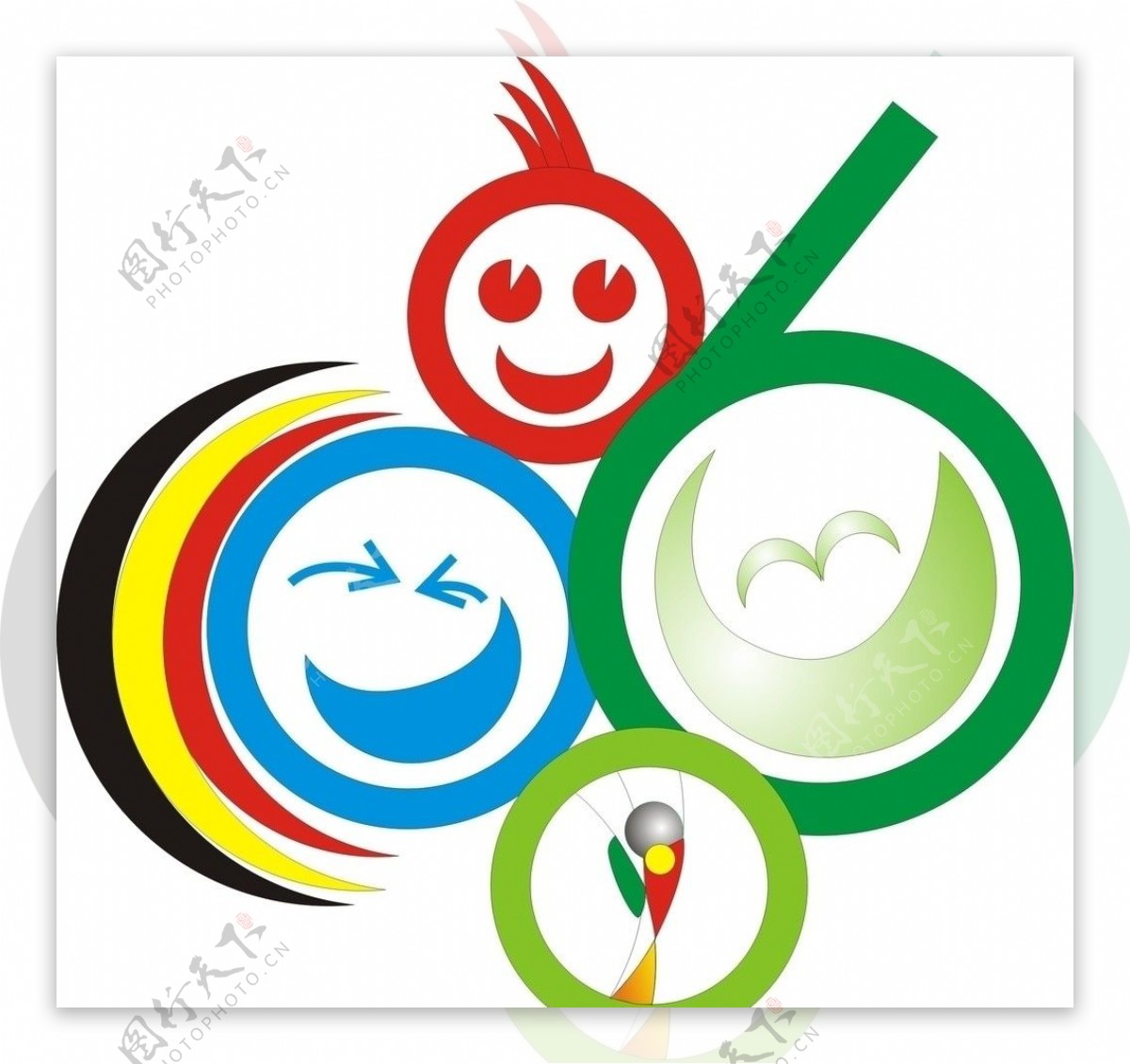 2006世界杯标志图片