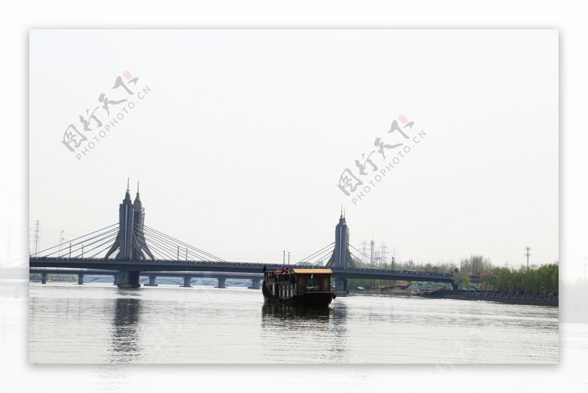 运河大桥图片