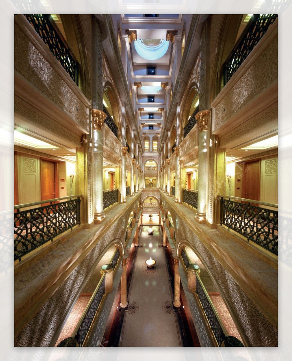 酋长国宫殿酒店走廊图片