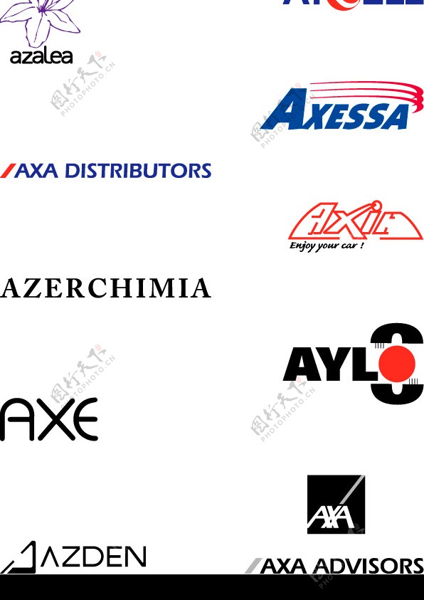 ayaxaz开头logo标志图片