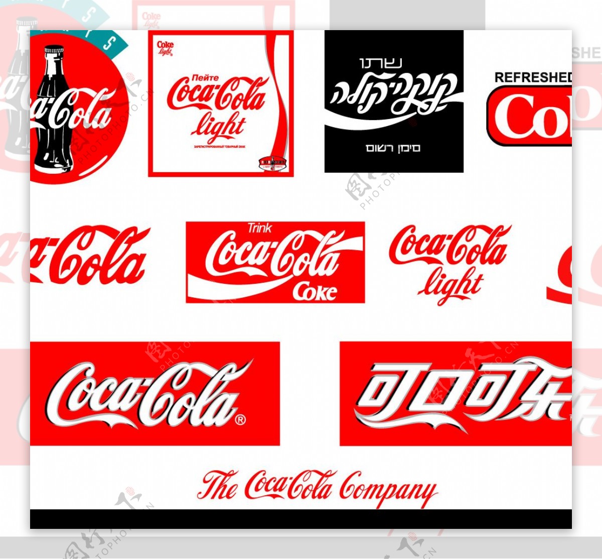 可口可乐标记图片