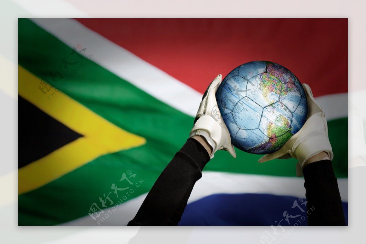 足球世界杯运动员南非图片