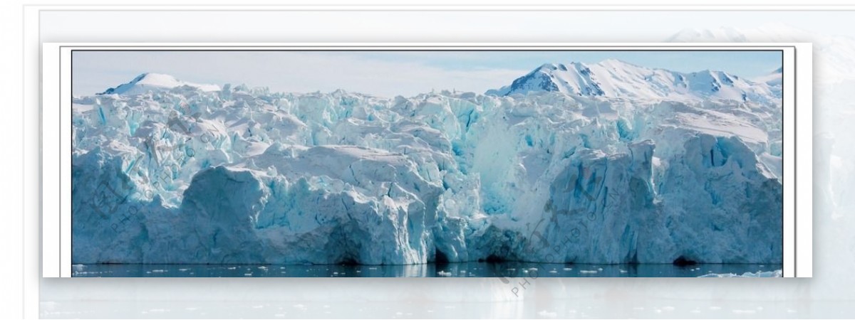 极地冰川图片