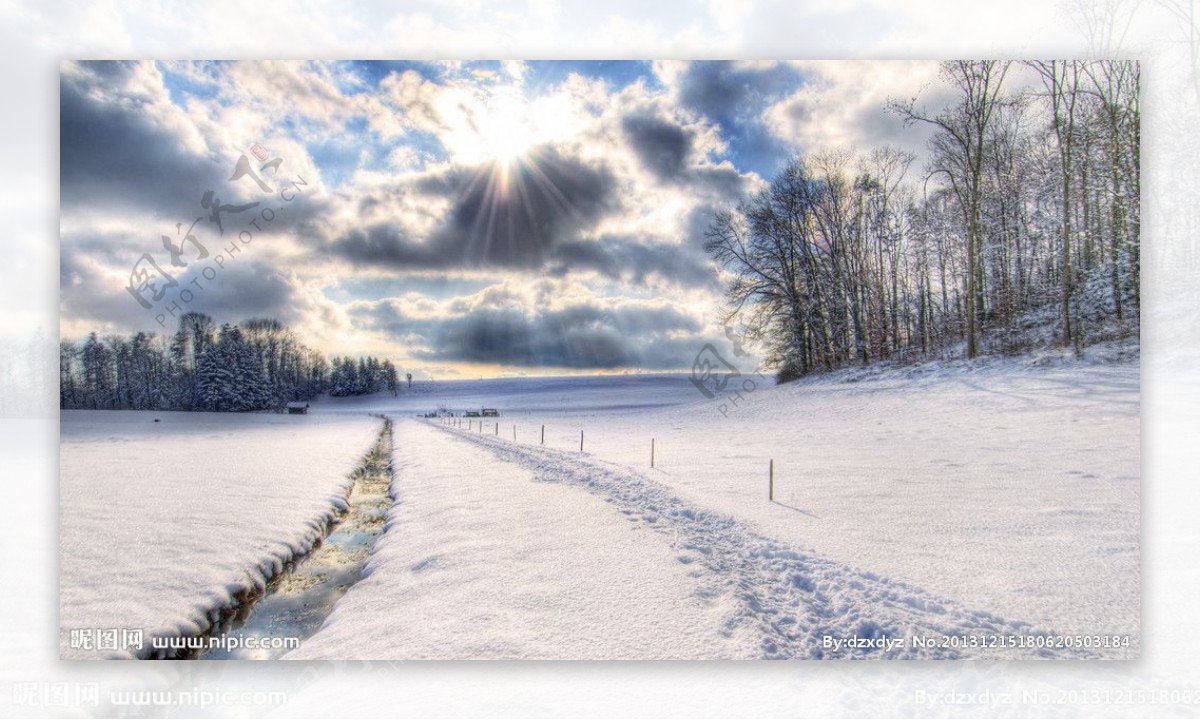 冬季景观图片