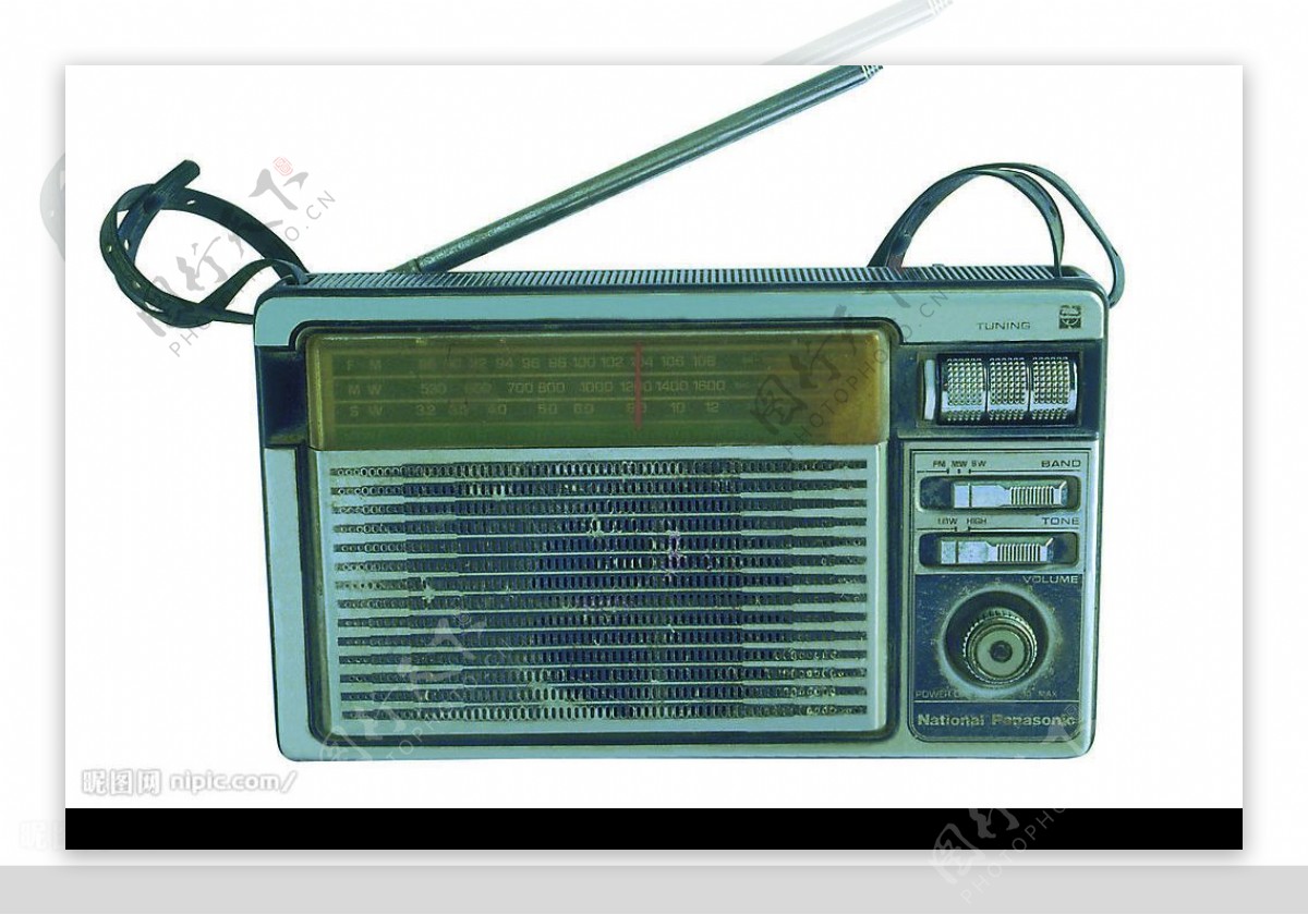 老式三波段收音机图片