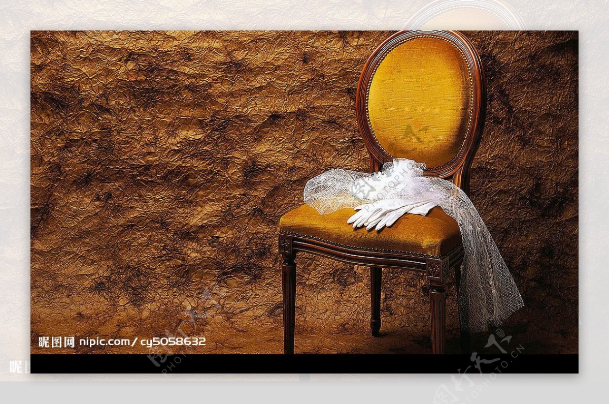 欧式椅子婚庆图片