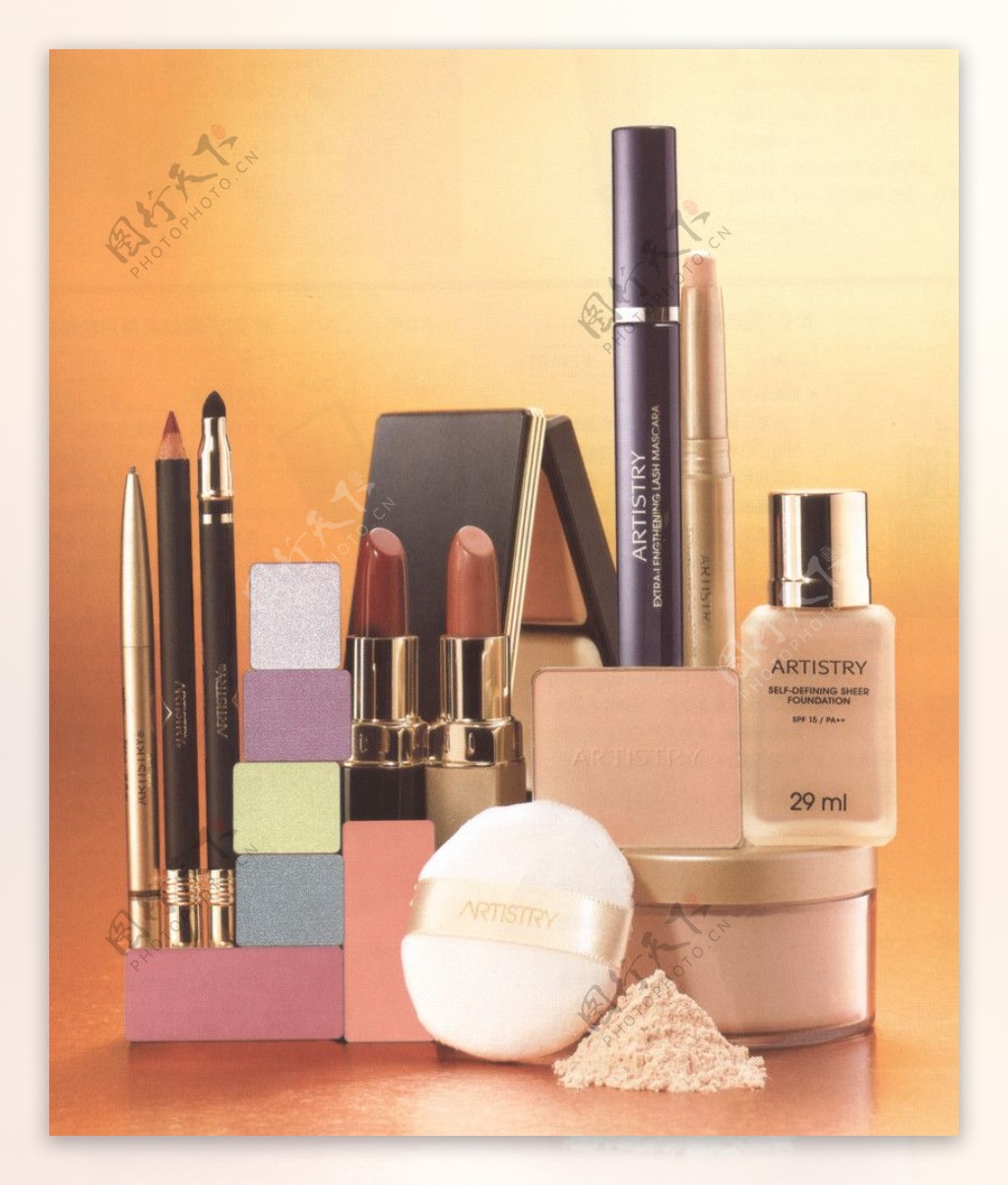 安利ARTISTRY系列女性化妆产品图片