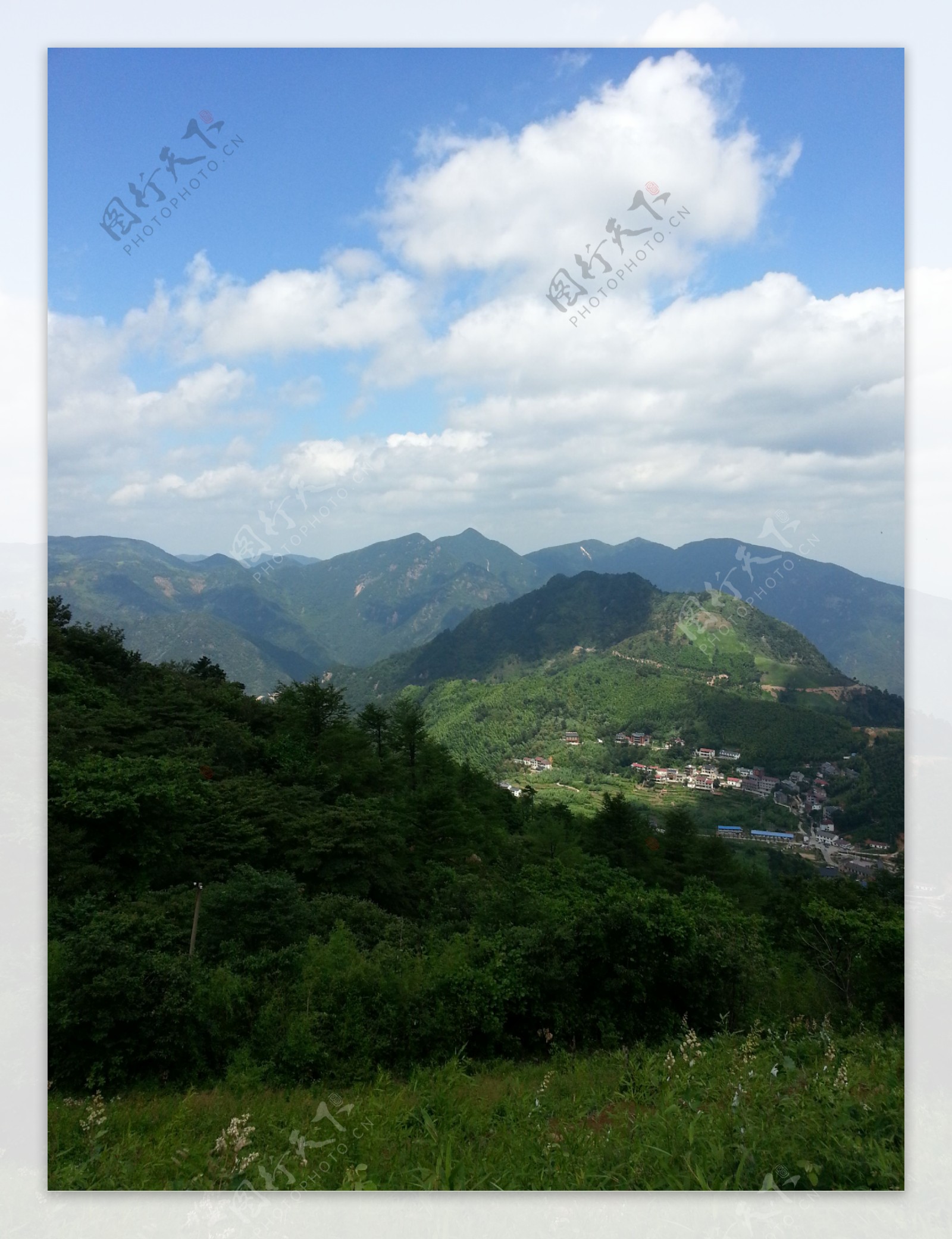 山村风景图片