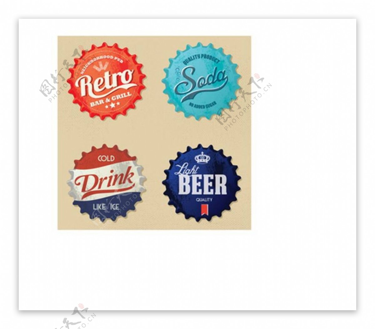 啤酒标签啤酒商标图片