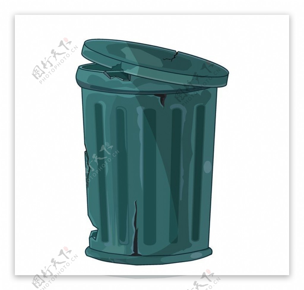 垃圾桶垃圾箱图标图片