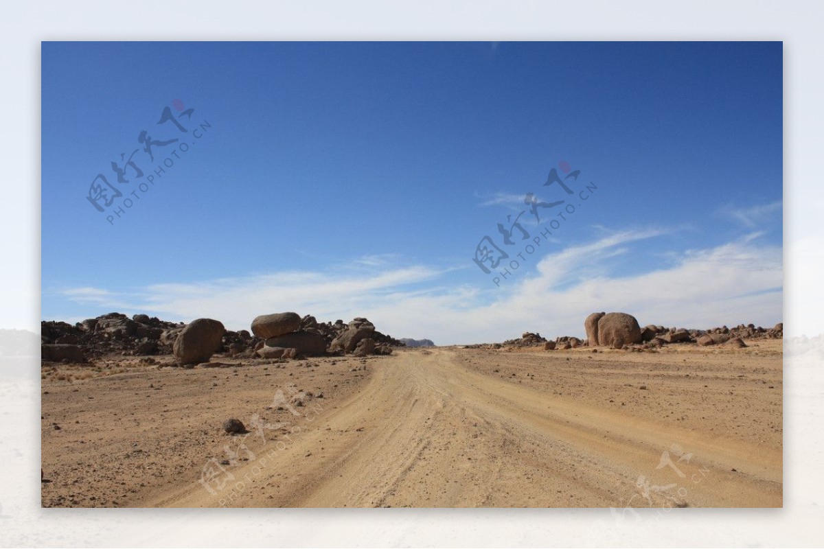 沙漠之路图片