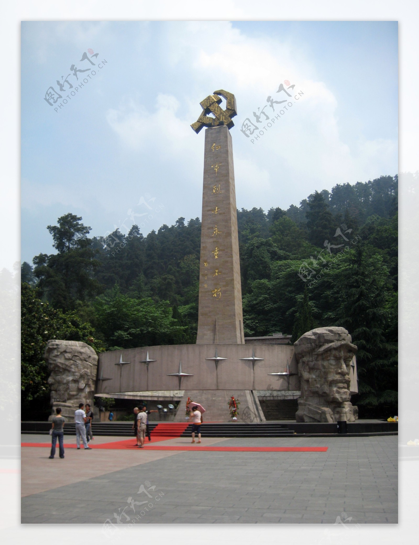息烽红军烈士纪念碑图片